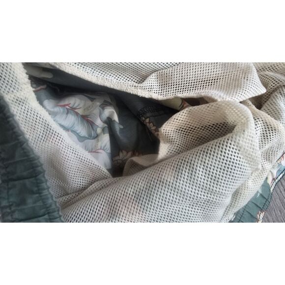 Polo Ralph Lauren Mens Swim Shorts Tropical Hawaiian Trunks Large - Picture 4 of 13